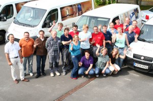 Büroteam und Monteure der Firma Hilpert Fulda