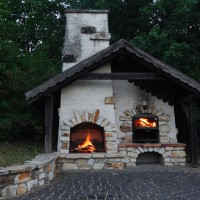 Kachelofen / Kamin - Gastronomie