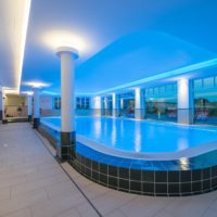 Romantikhotel Fischerwiege Ahrenshoop Schwimmhalle Pool Schwimmbecken