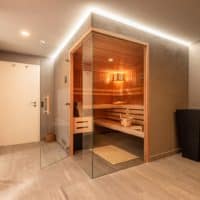 finnische Sauna im Privat-Spa BOR