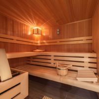 finnische Sauna im Privat-Spa BOR