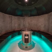 Voshövel Spa: Dampfbad im Wellnessbereich des Landhotels.