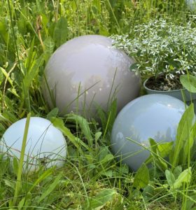 Deko-Keramikkugeln für Garten oder Wohnung