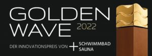 GOLDEN WAVE Award von SCHWIMMBAD+SAUNA 2022