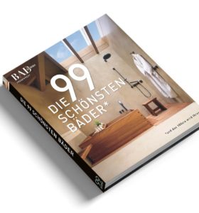 Hilpert Badezimmer im Fachbuch “Die 99 schönsten Bäder” vorgestellt!