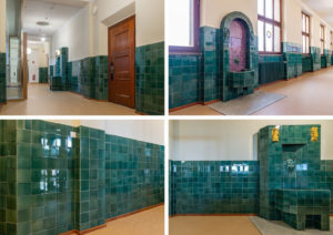 Für die Domschule Fulda wurden die Wandfliesen reproduziert.