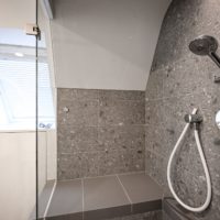 PrivatbadVOI Dampfdusche Privatspa Dampfbad Dusche Privat Zuhause Badezimmer Wohnhaus Umbau Dachschräge Dachgeschoss