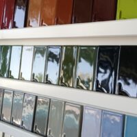 Hilpert Baukeramik Architekturkeramik Wandkeramik Glasurmuster glänzend