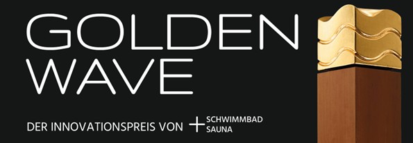 GOLDEN WAVE Award von SCHWIMMBAD+SAUNA