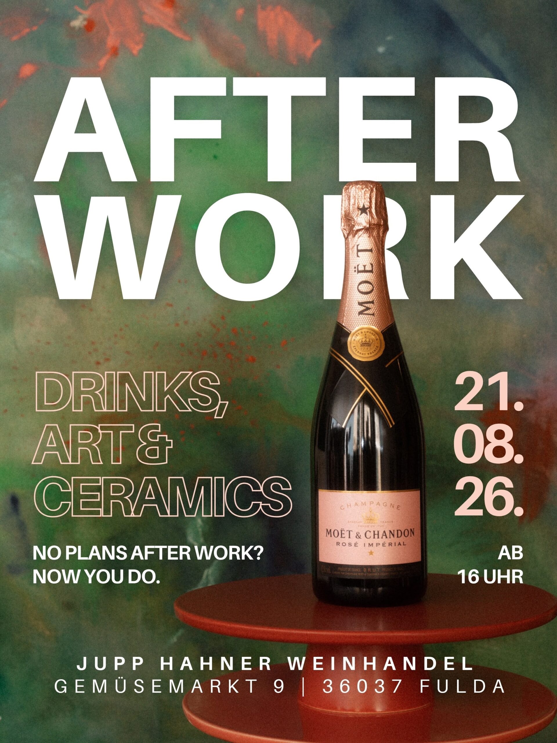 🥂 AFTERWORK: DRINKS, ART & CERAMICS 🥂